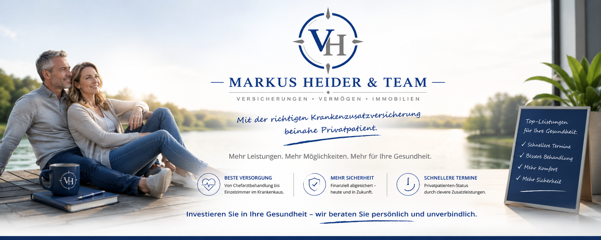 Durch eine Zusatzversicherung beinahe Privatpatient